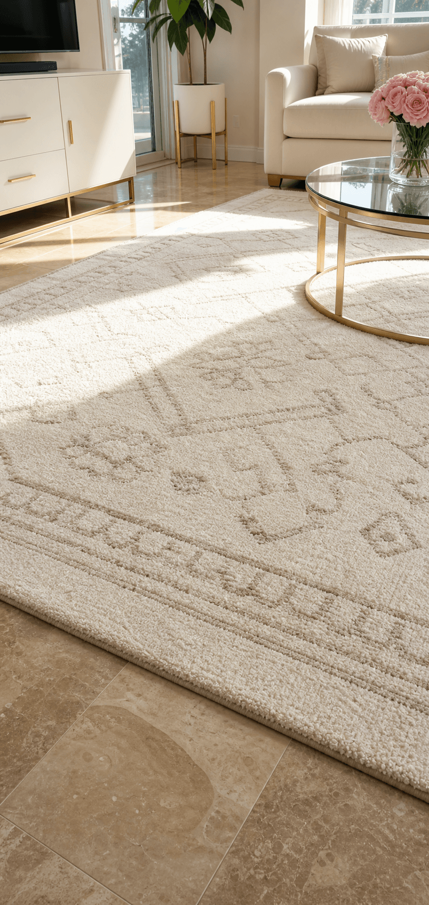 Clean rug background